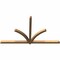 Ekena Millwork Redmond Timber Gable Bracket, Western Red Cedar, 108"W x 63"H x 3 1/2"D x 3 1/2"F, 14/12 Pitch GBW108X63X0404RED00SWR - alternate 4